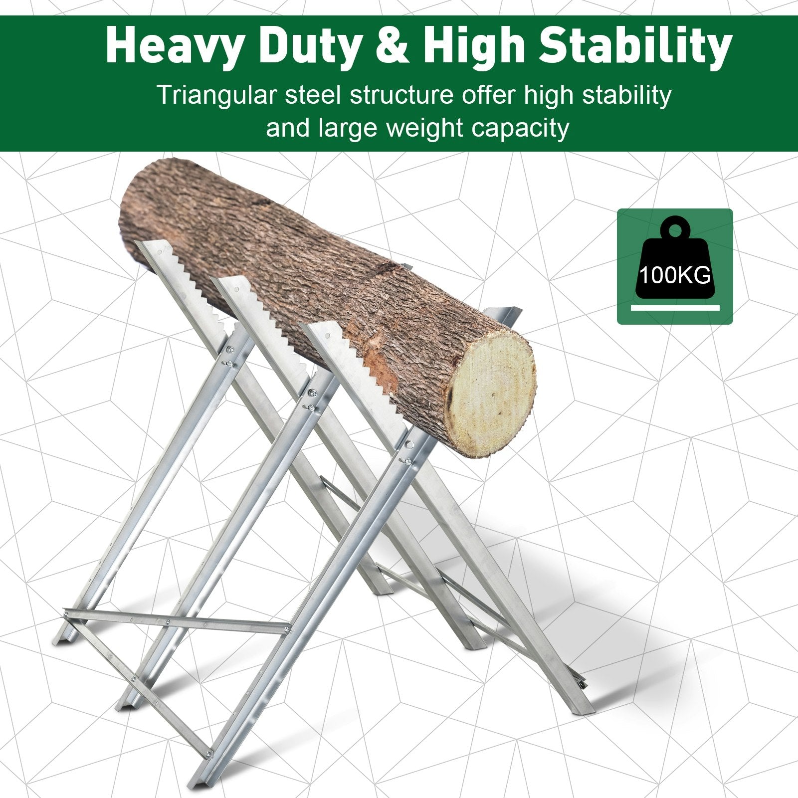 Heavy Duty Foldable Steel Saw Horse