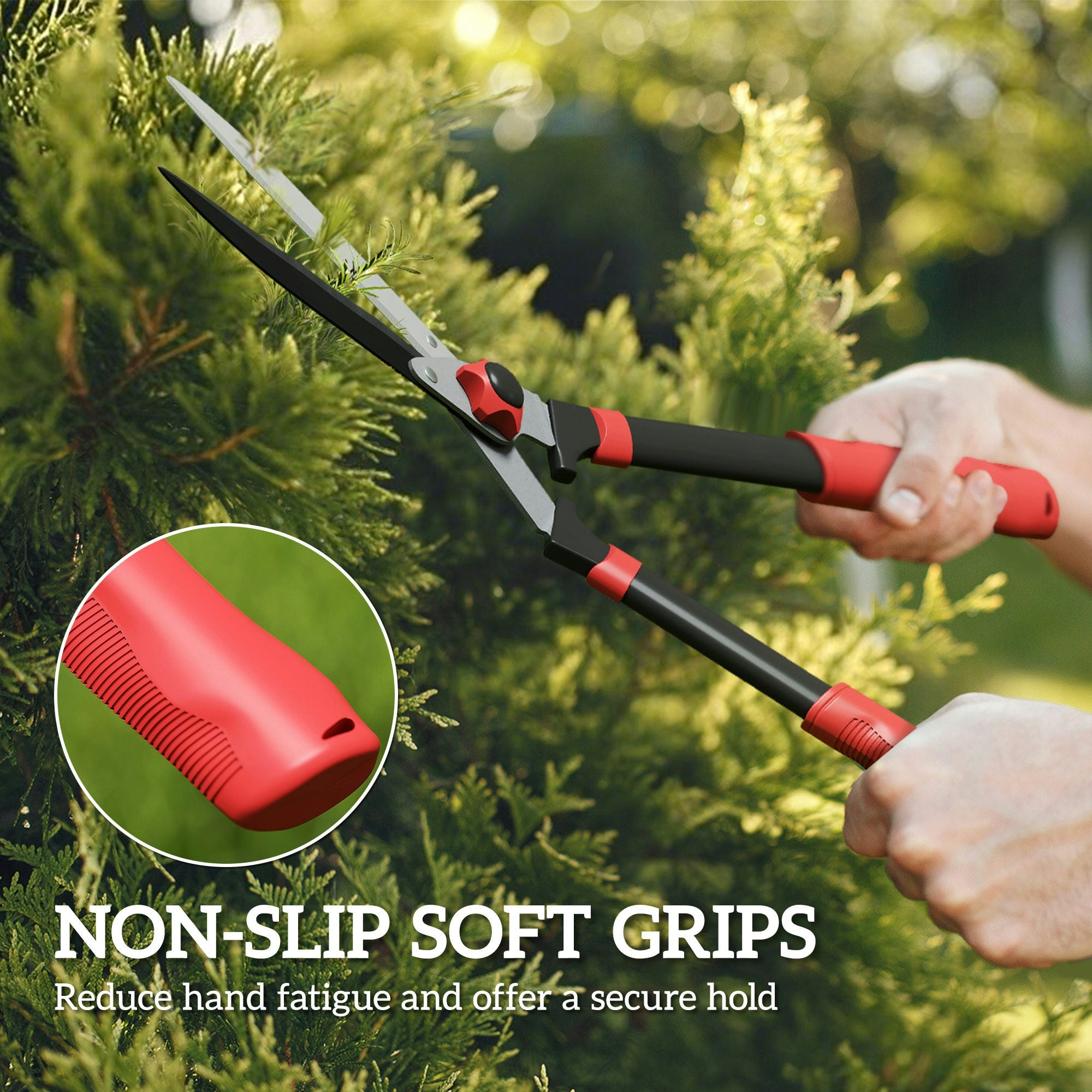 63.5cm Hedge Shears with Adjustable Tension